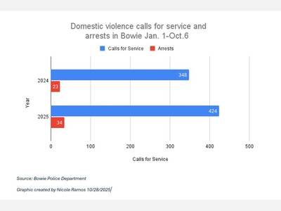 Police: Domestic violence cases spike in Bowie