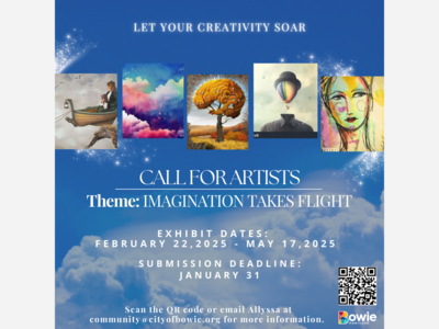 Call for Artists: Imagination Takes Flight- Submissions Now Open!