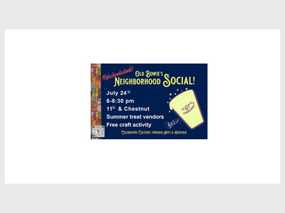 Old Bowie Neighborhood Social