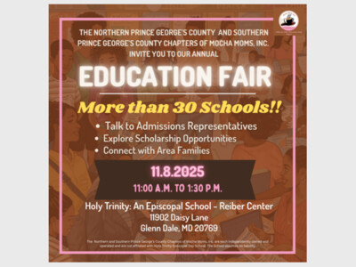 Prince George's County Mocha Moms Education Fair