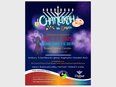 Chanukah in Bowie Celebration