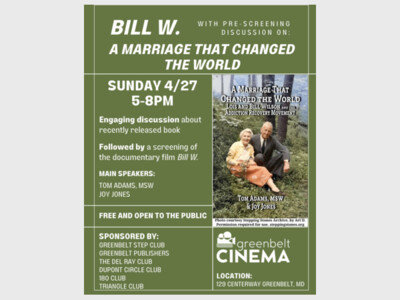 Bill W. Screening and Book Discussion
