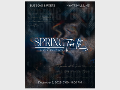 Spring Forth - Christian Poetry and Open Mic