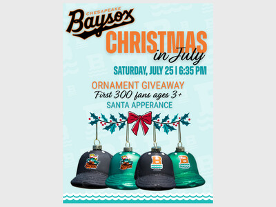 Touch-A-Truck & Christmas in July at the Baysox!