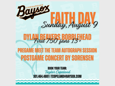 Faith Day at the Baysox!