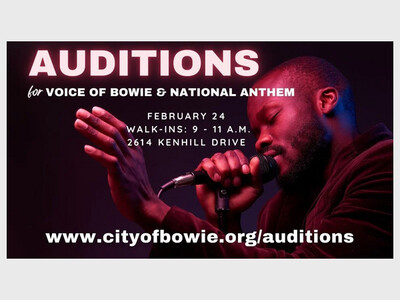 Voice of Bowie & National Anthem Auditions 