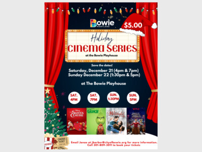 Holiday Cinema Series (Sunday)-City of Bowie