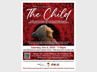 Chesapeake Chorale Concert:  The Child 